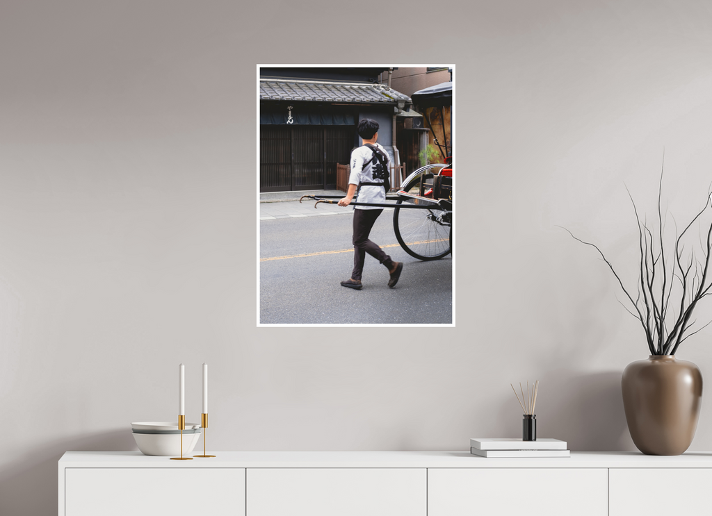 60 x 80 cm, White Border Time Carrier